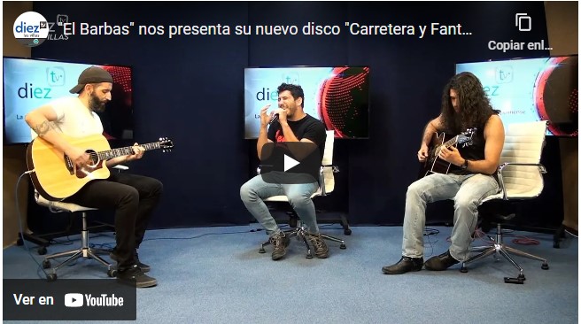 “El Barbas” nos presenta su nuevo disco “Carretera y Fanta” con un directo en nuestro plató.￼